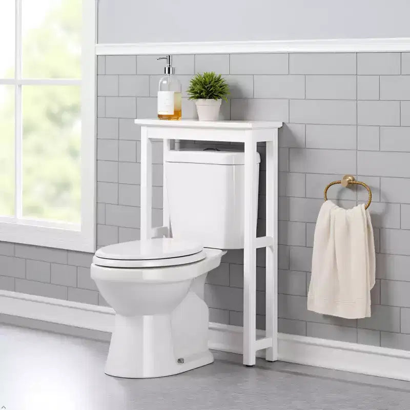 Over The Toilet Etagere White