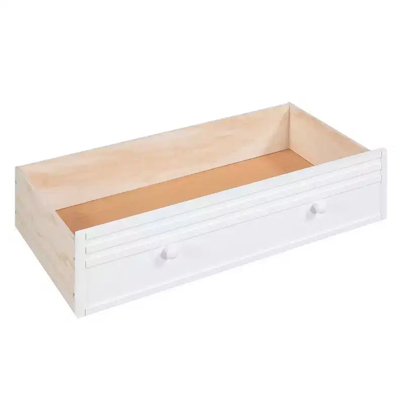 Twin over Twin Bunk Bed with Storage Staircase, Slide and Drawers, Desk with Drawers and Shelves