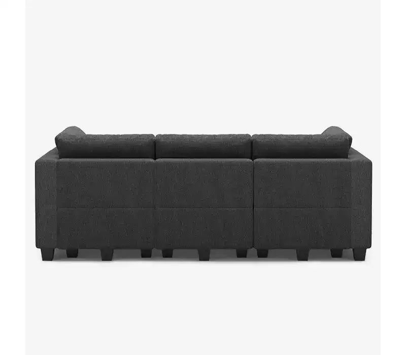Modular Weave Sleeper Sofa with Storage Seat (6 Seats + 7 Sides)