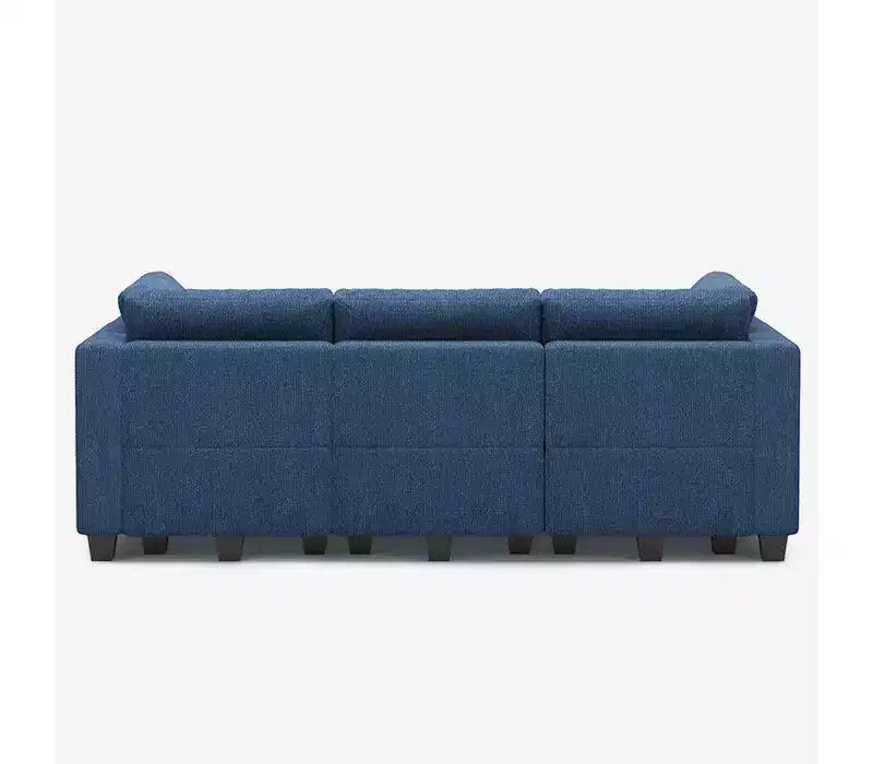 Modular Weave Sleeper Sofa with Storage Seat (6 Seats + 7 Sides)