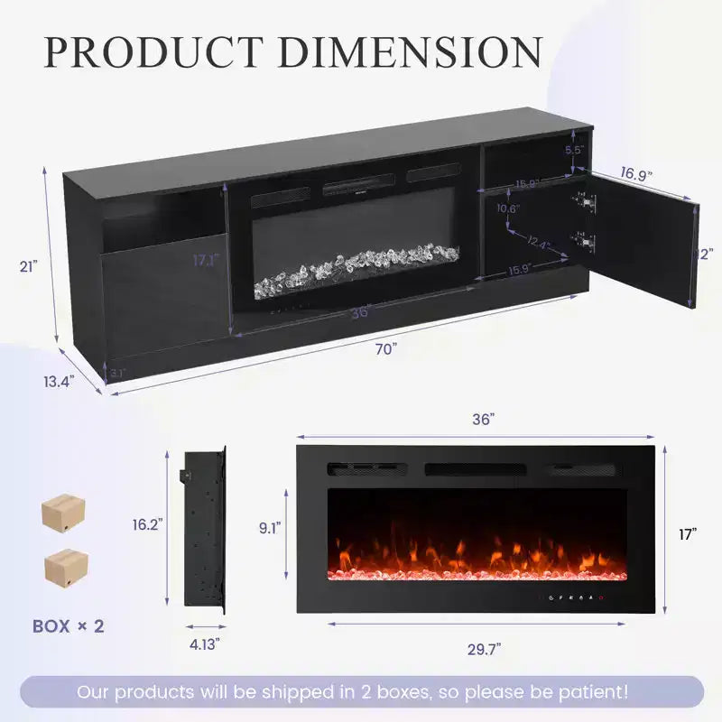 70'' TV Stand