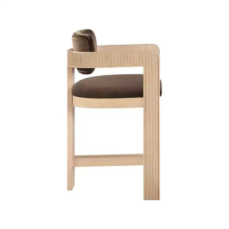 Velvet Bar Stool