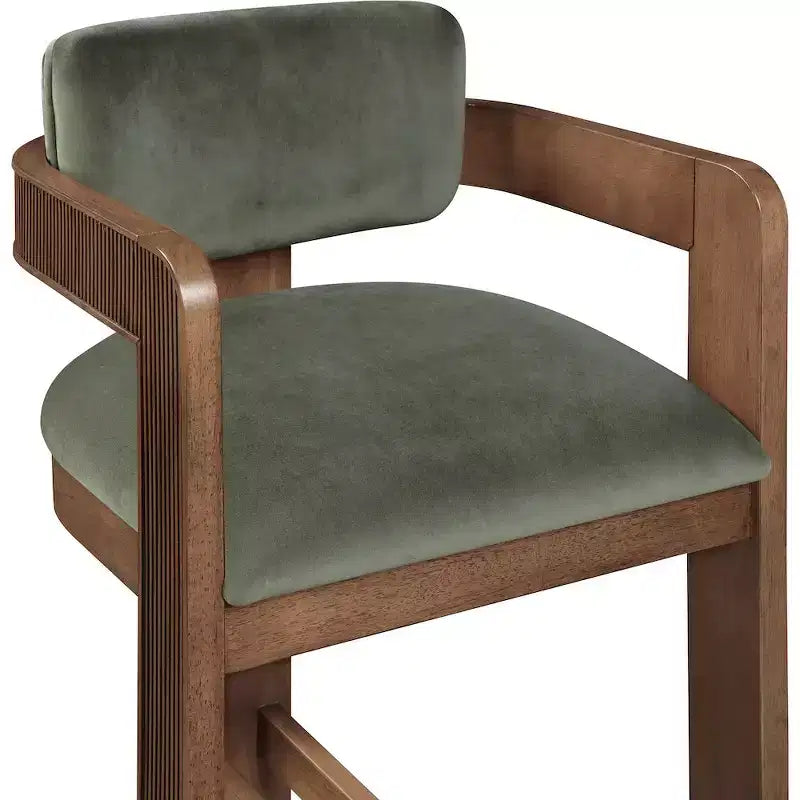 Velvet Bar Stool