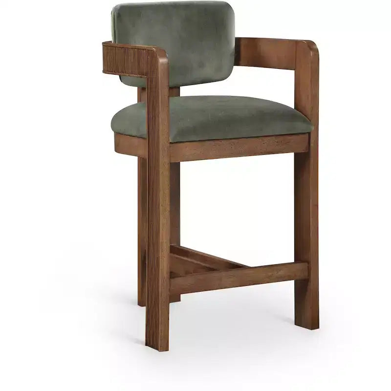 Velvet Bar Stool