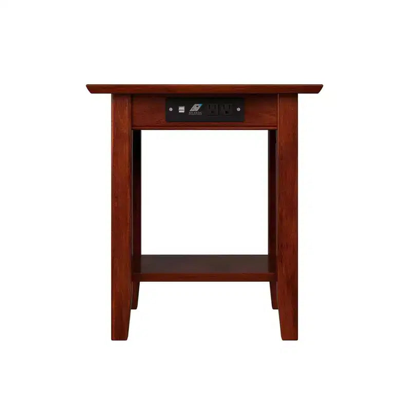 End Table with Charger