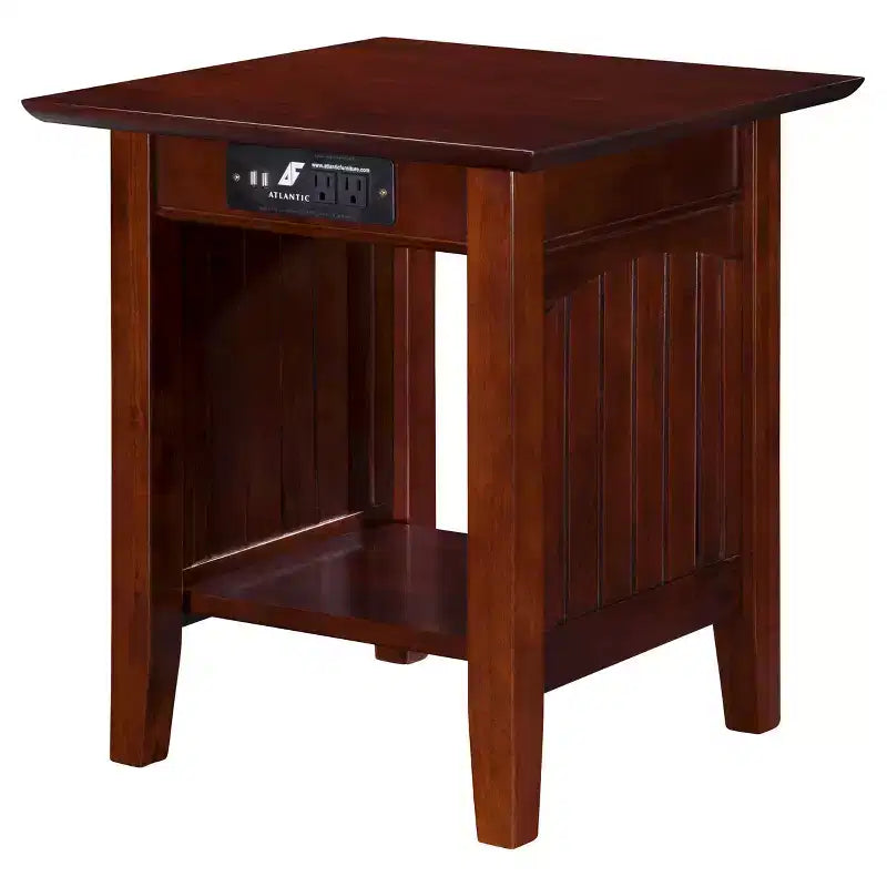 End Table with Charger