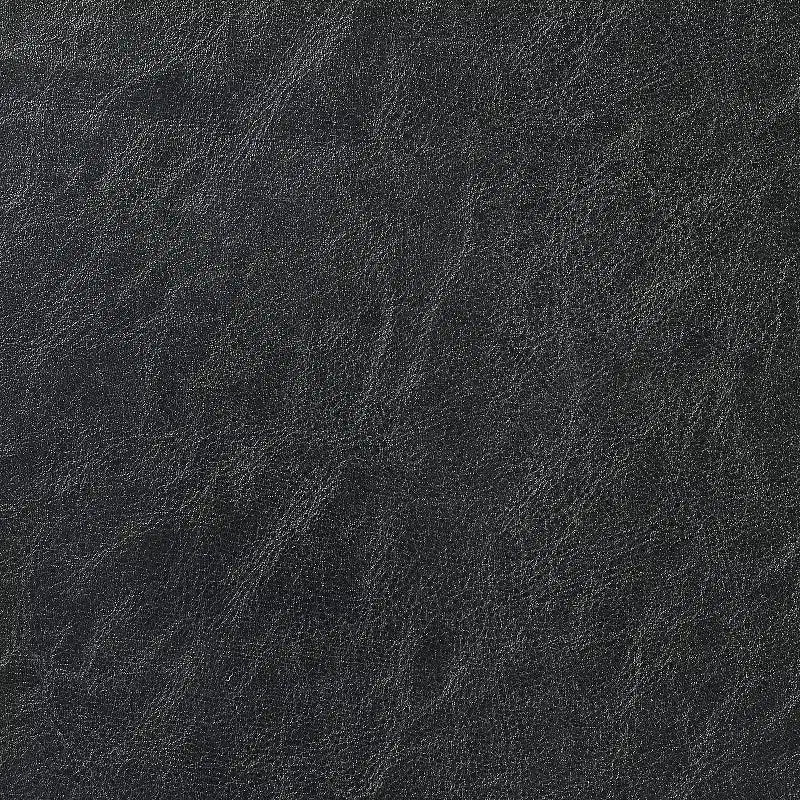 Faux Leather Upholstered Platform Bed Frame Black