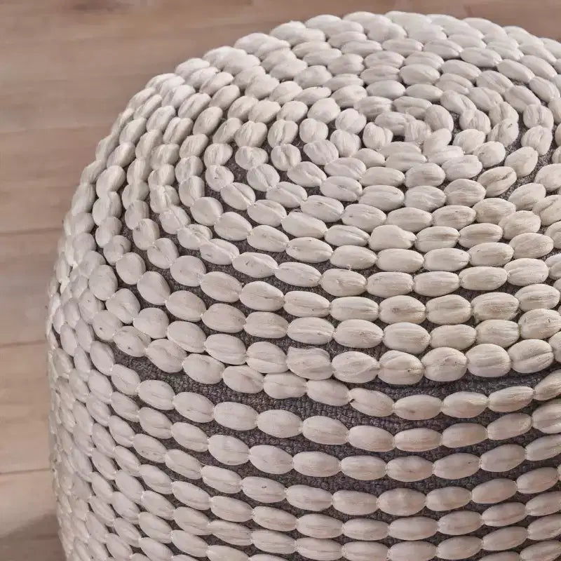 Round Pouf Ottoman
