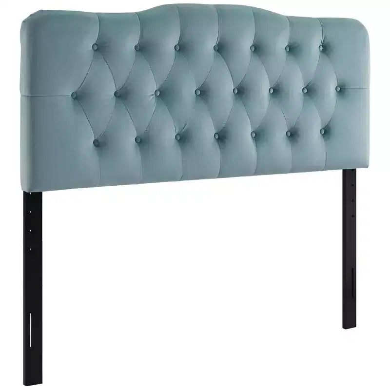 Full Diamond Tufted Performance Velvet Headboard