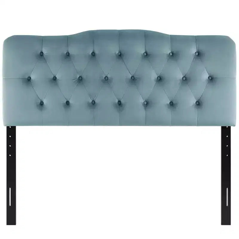 Full Diamond Tufted Performance Velvet Headboard