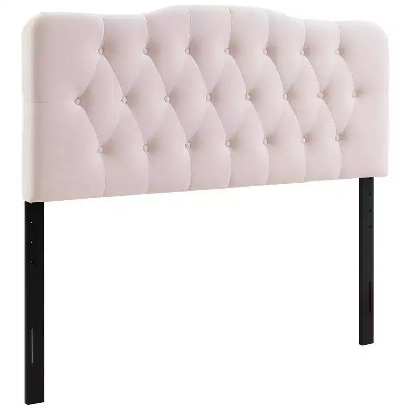 Full Diamond Tufted Performance Velvet Headboard