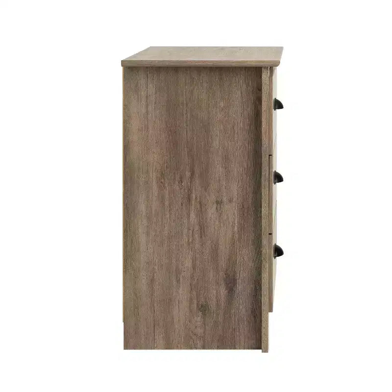 3 Drawer Tall Nightstand Drifted