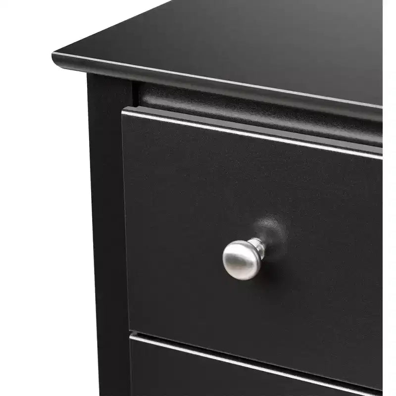 3 Drawer Tall Nightstand Drifted