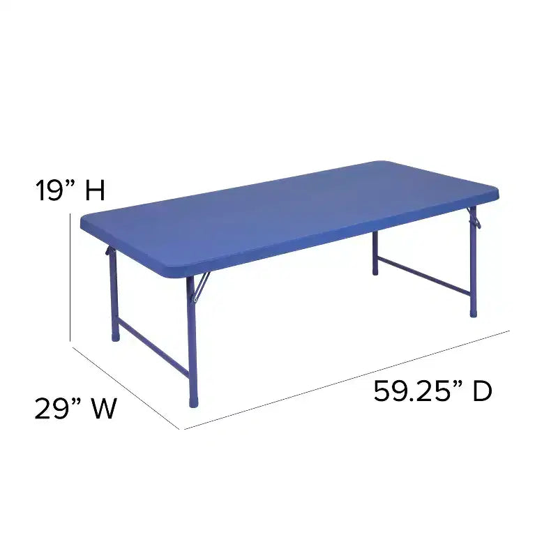 4.93-Foot Kid's Plastic Folding Table