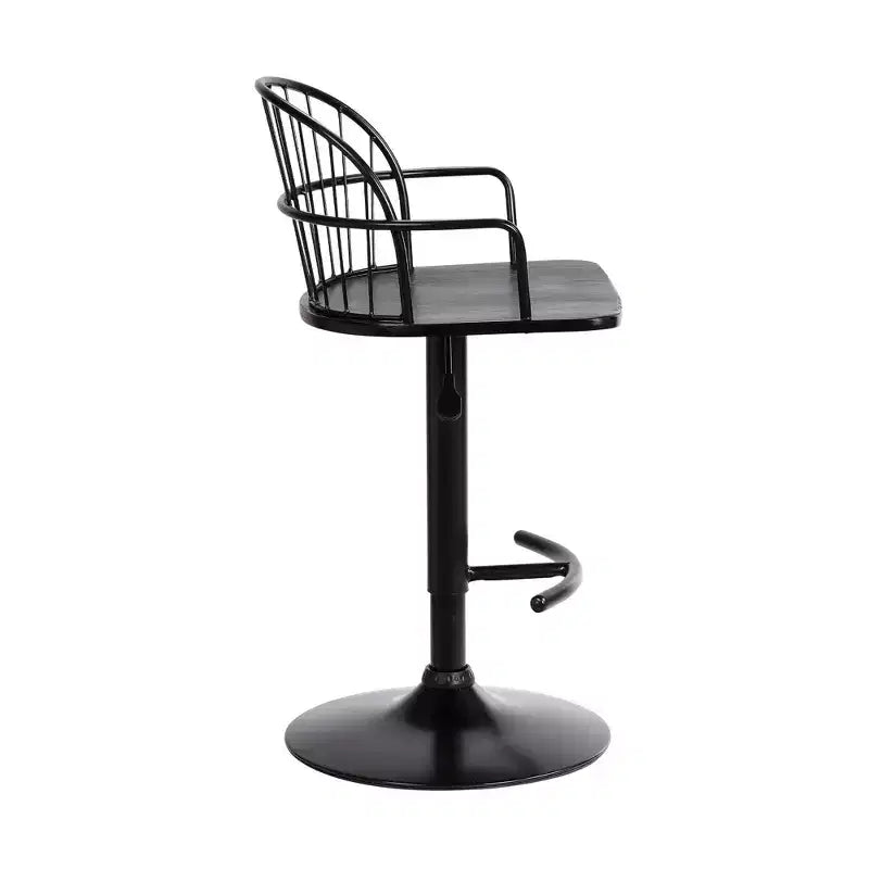 Adjustable Metal Barstool