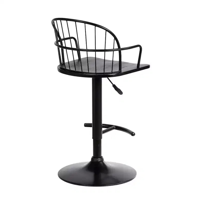 Adjustable Metal Barstool