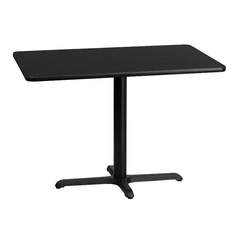 30x42 Rectangular Laminate Table with 23.5x29.5 Table Height Base