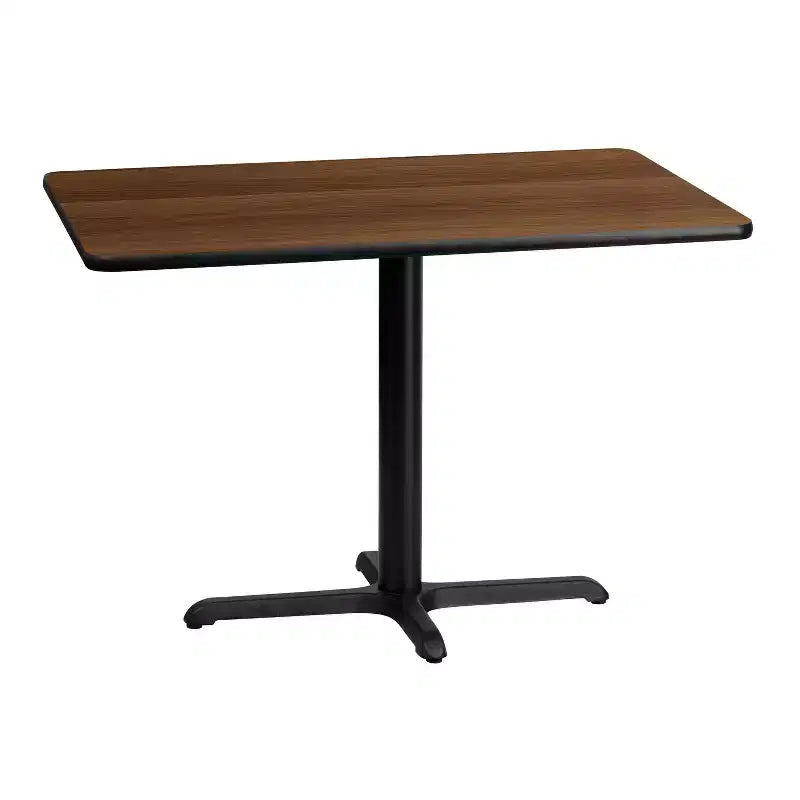 30x42 Rectangular Laminate Table with 23.5x29.5 Table Height Base