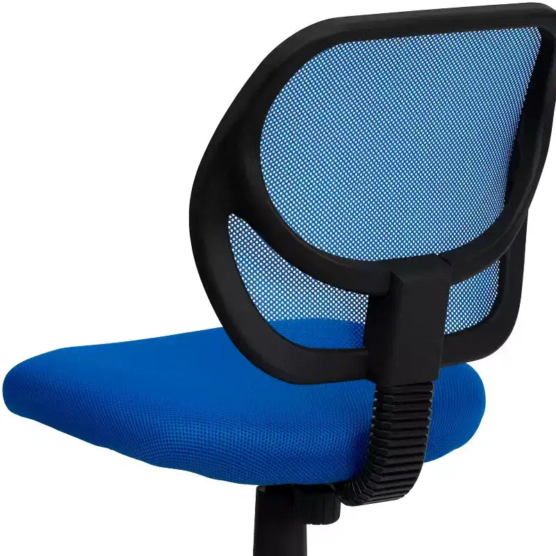 Mid-Back Mesh Swivel Task Office Chair with Curved Square Back