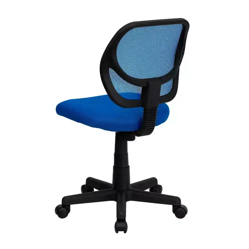 Mid-Back Mesh Swivel Task Office Chair with Curved Square Back