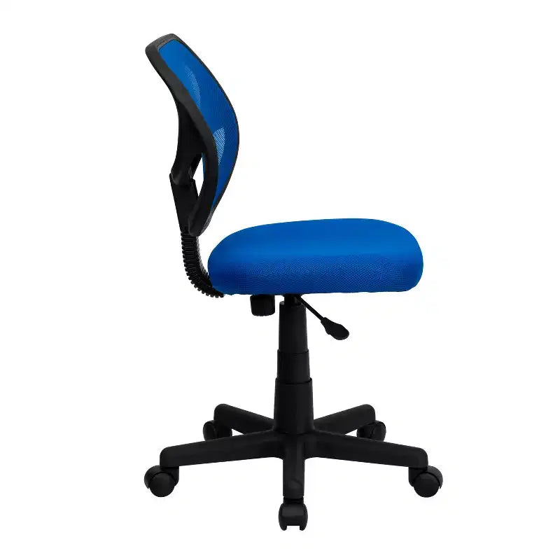 Mid-Back Mesh Swivel Task Office Chair with Curved Square Back