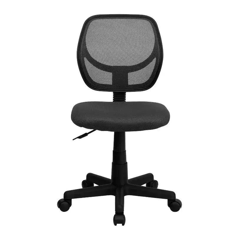 Mid-Back Mesh Swivel Task Office Chair with Curved Square Back