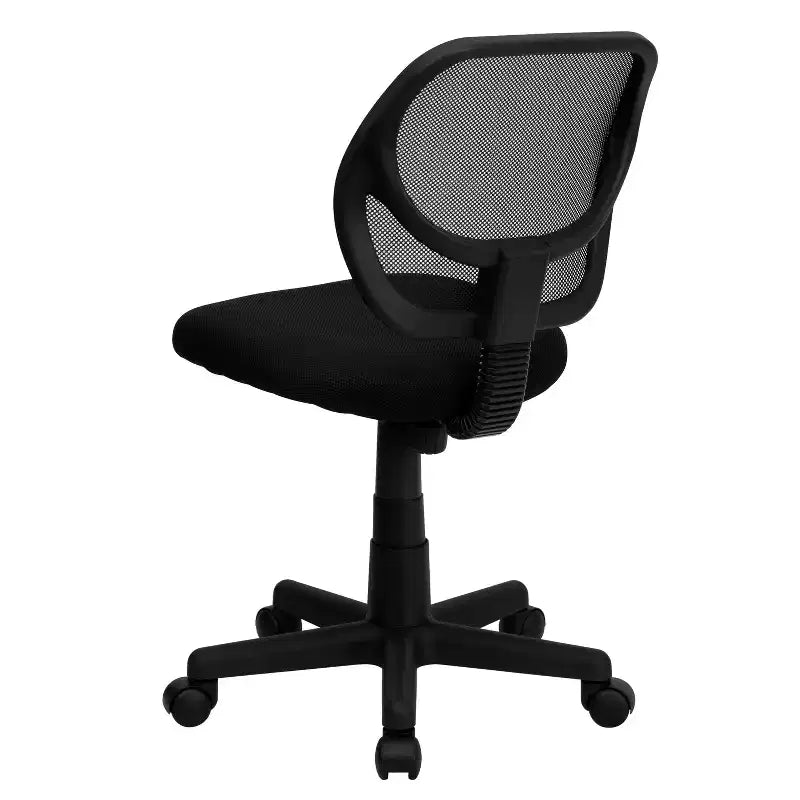 Mid-Back Mesh Swivel Task Office Chair with Curved Square Back