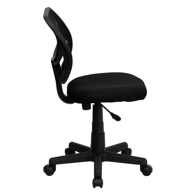 Mid-Back Mesh Swivel Task Office Chair with Curved Square Back