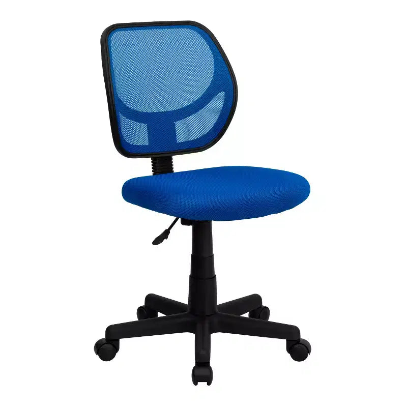 Mid-Back Mesh Swivel Task Office Chair with Curved Square Back